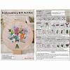 DIY Bouquet Pattern Embroidery Kit LS-DIY-O021-15A-6