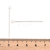 White Color Platinum Plated Ball Head Pins X-NEED-D002-1-3