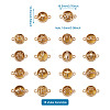 Glass Links Connectors GLAA-TA0003-15B-LG-10