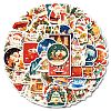 50Pcs Christmas Theme Paper Stickers PW-WGFB5D6-01-3