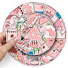 50Pcs PET Waterproof Decorative Stickers PW-WG1A474-01-3