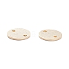 Brass Link Connectors KK-K253-09C-01G-2