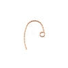 Brass Earring Hooks LS-FIND-WH0040-58A-1