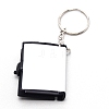 Plastic Keychains KEYC-WH0020-15A-2