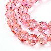 Baking Paint Transparent Glass Beads X1-DGLA-A035-T6mm-A01-4