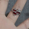 Zinc Alloy Adjustable Cuff Rings FS-WGBA462-04-1