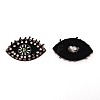 Eye Glass Beaded Patches DIY-WH0301-09-1