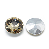 Pointed Back Glass Rhinestone Cabochons RGLA-T029-12mm-08-2