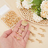 CHGCRAFT 36Pcs Alloy European Dangle Charms MPDL-CA0001-06G-3