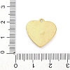 304 Stainless Steel Pendants LS-STAS-V003-05G-06-3