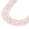 Natural Rose Quartz Multi Strand Links G-TAC0005-04B-13