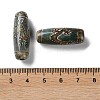 Tibetan Style dZi Beads TDZI-E004-10-4
