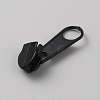 Spray Painted Zinc Alloy Zipper Pull FIND-WH0427-33A-01-2
