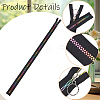 4Pcs #5 Nylon Coil Zippers Rainbow Zipper Tape SENE-CY0001-13A-01-6