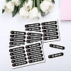 Mini PVC Coated Self Adhesive AUTOMATIC DOOR Warning Stickers STIC-WH0017-010-5