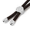 Twisted Nylon Cord Silder Bracelets DIY-B066-03P-17-3