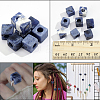 12Pcs Natural Sodalite European Beads G-NB0005-88F-4