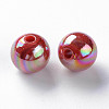 Opaque Acrylic Beads MACR-S370-D10mm-A14-2