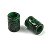 Natural Myanmar Jade/Burmese Jade Carved European Beads G-E418-28-01-2
