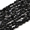 Natural Obsidian Beads Strands G-K395-B06-01-2
