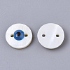 Freshwater Shell Links Connectors SHEL-N026-39B-2