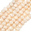 Natural Cultured Freshwater Pearl Beads Strands PEAR-L034-12F-2