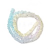 Transparent Glass Bead Strands LS-GLAA-H023-02H-3
