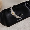 18.5MM 304 Stainless Steel Sun Cuff Bangles for Women BJEW-B151-03-2