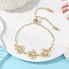 Turtle 304 Stainless Steel Slider Bracelets BJEW-JB13454-1