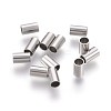 Tarnish Resistant 304 Stainless Steel Tube Beads STAS-E454-30P-1