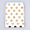 Polka Dot Pattern Eco-Friendly Kraft Paper Bags AJEW-M207-H01-03-1