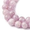 Natural Kunzite Beads Strands G-H313-01C-8mm-4
