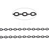 304 Stainless Steel Textured Cable Chains CHS-H007-05EB-1