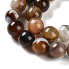 Natural Striped Agate/Banded Agate Beads Strands G-Z060-A01-C10-4