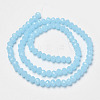 Glass Beads Strands EGLA-A044-J6mm-D04-2