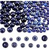  120Pcs 3 Styles Natural Lapis Lazuli Beads Strands G-NB0003-68-1