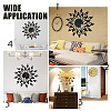 Sunflower Acrylic Mirrors Wall Stickers DIY-WH0167-49B-7