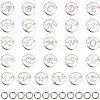 52Pcs 26 Styles 201 Stainless Steel Links STAS-SC0008-87-1