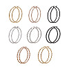 304 Stainless Steel Hoop Earrings EJEW-TA0001-04-8