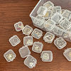 Mini Transparent Plastic Beads Containers LS-PW-WG74209-01-1