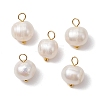 Natural Cultured Freshwater Pearl Pendants PALLOY-JF03091-02-1