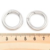 Non-Tarnish 304 Stainless Steel Spring Gate Rings LS-STAS-Q032-1B-3