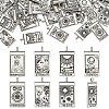 70Pcs 7 Styles Zinc Alloy Pendants FIND-HY0004-08-1