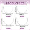32Bags 4 Styles 304 Stainless Steel Bra Boning STAS-PH0006-93-2