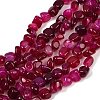 Natural Agate Beads Strands G-H295-B01-11-7