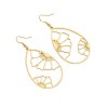 201 Stainless Steel Dangle Earrings FS-WGC9A22-01-5
