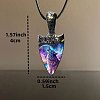 Alloy Pendant Necklace PW-WG3C1E4-01-4