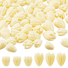 120Pcs 2 Styles Dyed Synthetic Coral Beads G-DC0001-48-1