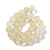 Natural Lemon Quartz Beads Strands G-Q024-A01-01-3