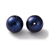 Round ABS Plastic Imitation Pearl Beads OACR-XCP0001-15-2